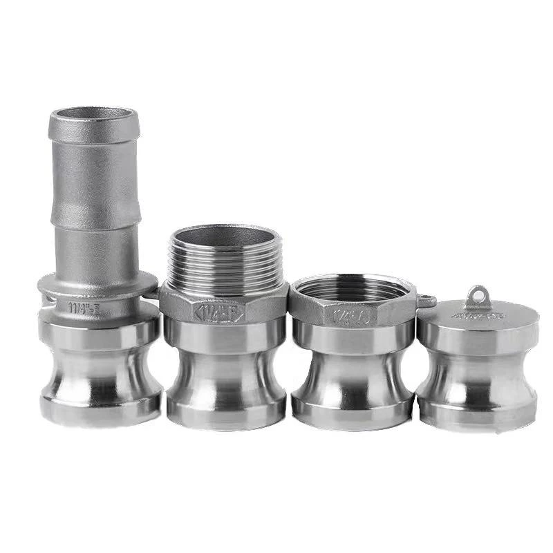 Professional Stainless Steel 8 inch npt Threaded Chemical Engineering Quick Coupling