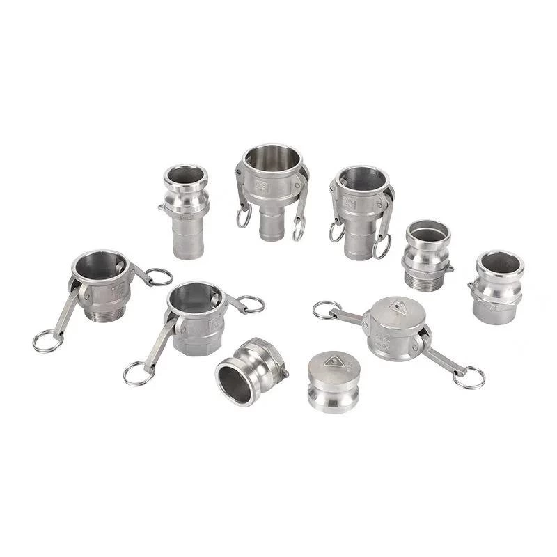 Professional Stainless Steel 8 inch npt Threaded Chemical Engineering Quick Coupling