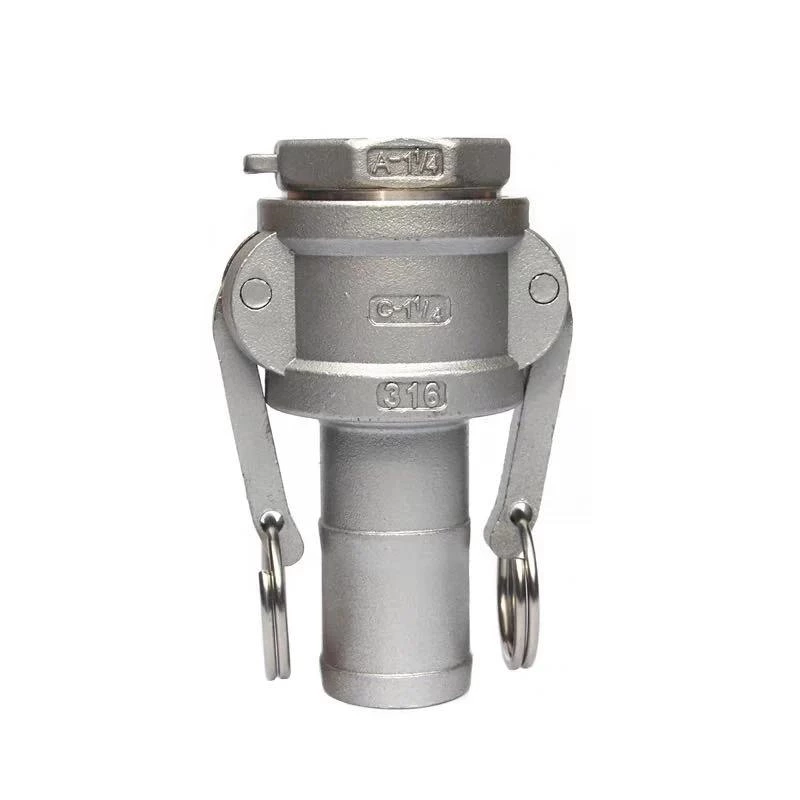 Professional Stainless Steel 8 inch npt Threaded Chemical Engineering Quick Coupling