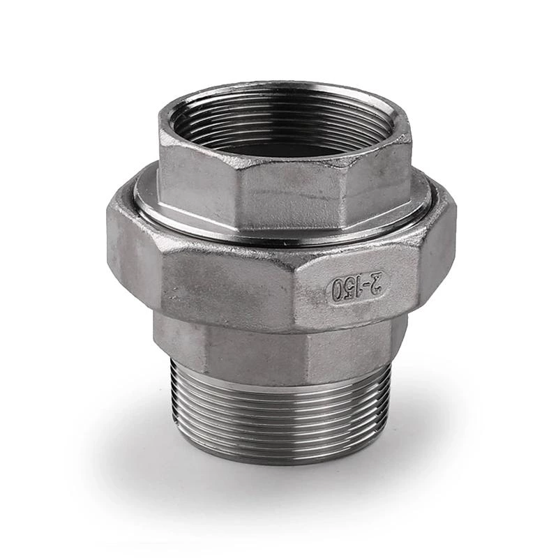Stainless Steel 201 304 316 Malleable Pipe Fittings Male Femalethreaded Union