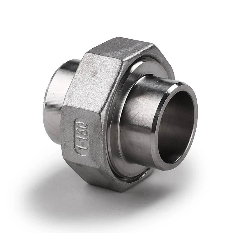 Stainless Steel 201 304 316 Malleable Pipe Fittings Male Femalethreaded Union